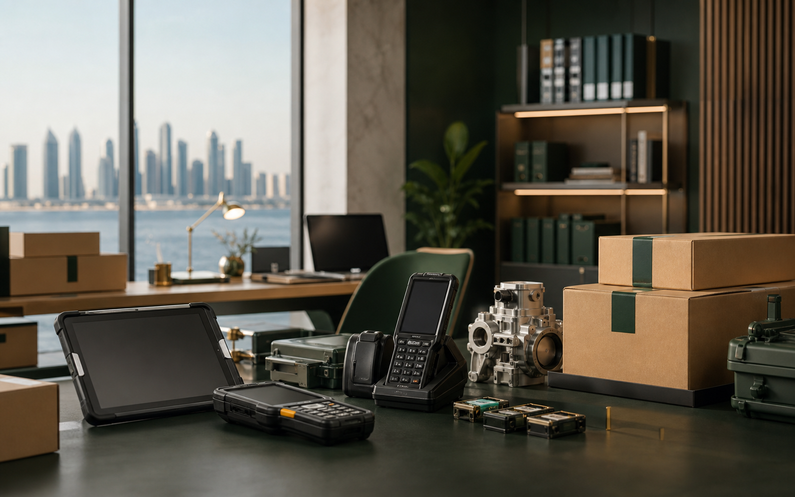 Commercial equipment and devices for supply coordination