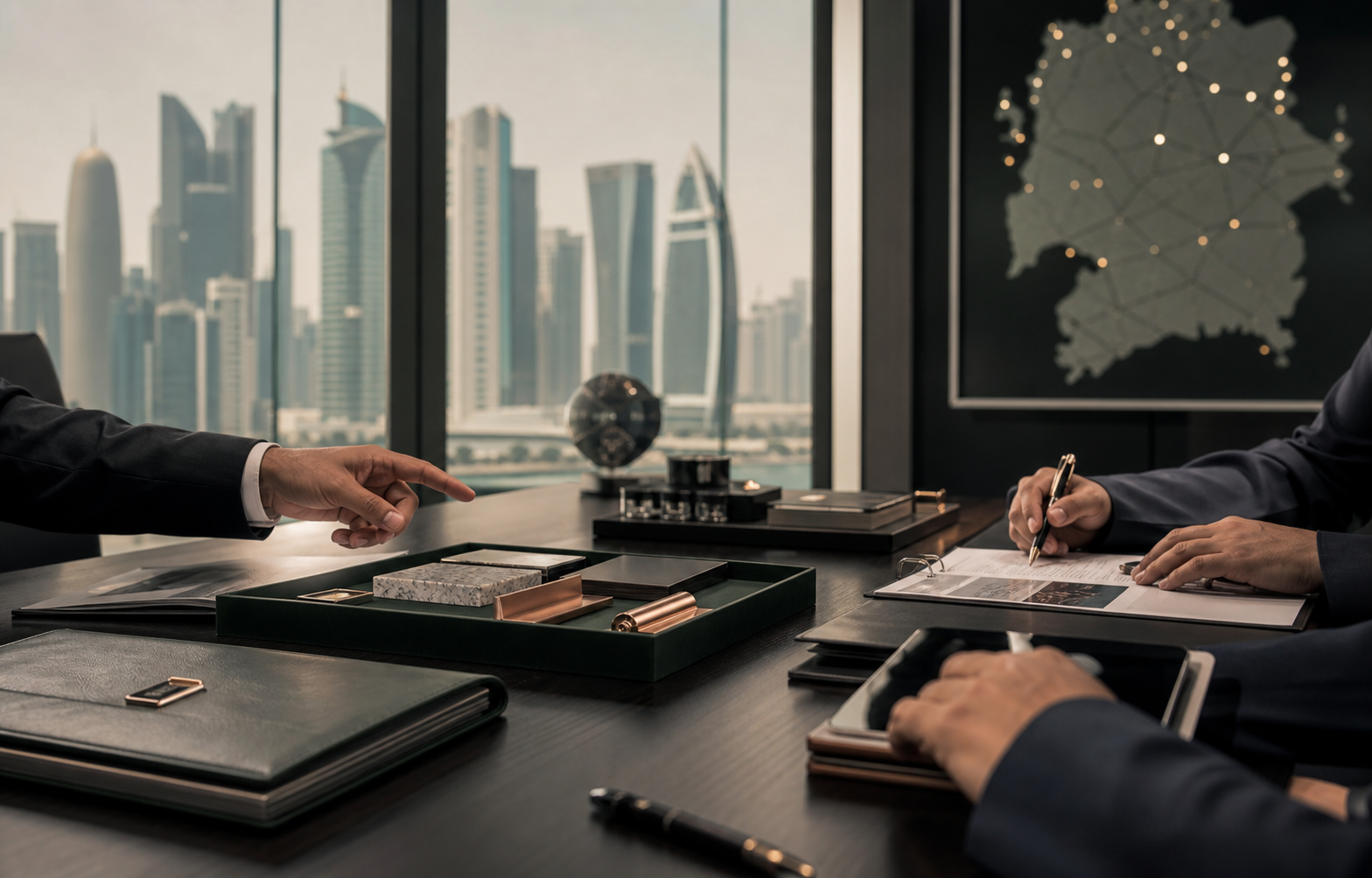 Executive commercial representation meeting materials